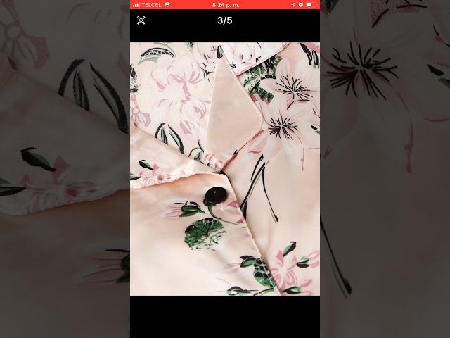 Vídeo relacionado con GAESHOW Conjunto de Pijama de Seda de Satén para Mujer, Conjunto de Manga Larga con Botones, Ropa de Dormir, Ropa de Descanso, Conjuntos de Dos Piezas, S-XXL(XL)