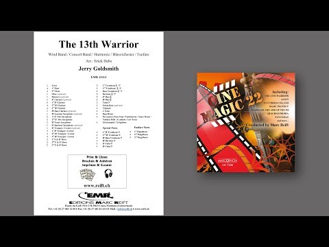 Editions Marc Reift –  Jerry Goldsmith: The 13th Warrior - for Concert Band