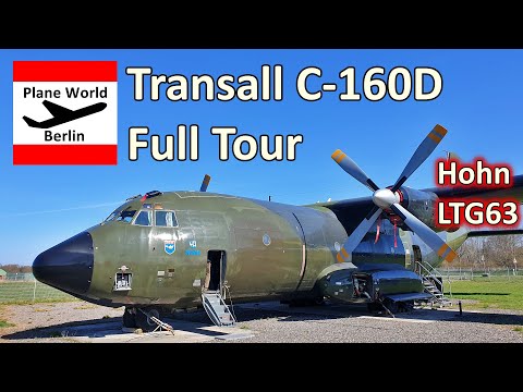 Bundeswehr Transall C-160D *51+06* Full Tour in Hohn, Schleswig-Holstein // LTG 63 Luftwaffe