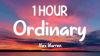 Download lagu [1 HOUR] Alex Warren - Ordinary (Lyrics) mp3