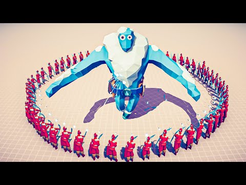 100x ICE ARCHER vs UNITS | TABS - Totally Accurate Battle Simulator
