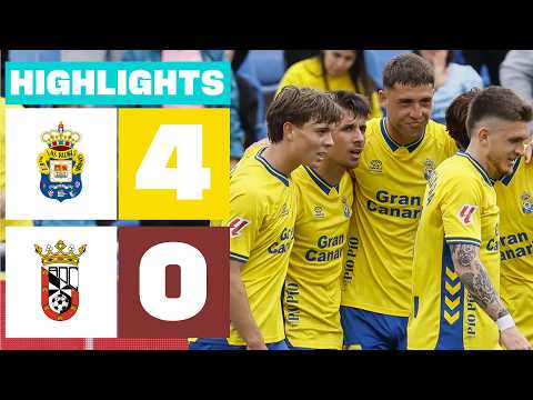 UD LAS PALMAS 4 - 0 AD CEUTA FC | RESUMEN LALIGA HYPERMOTION