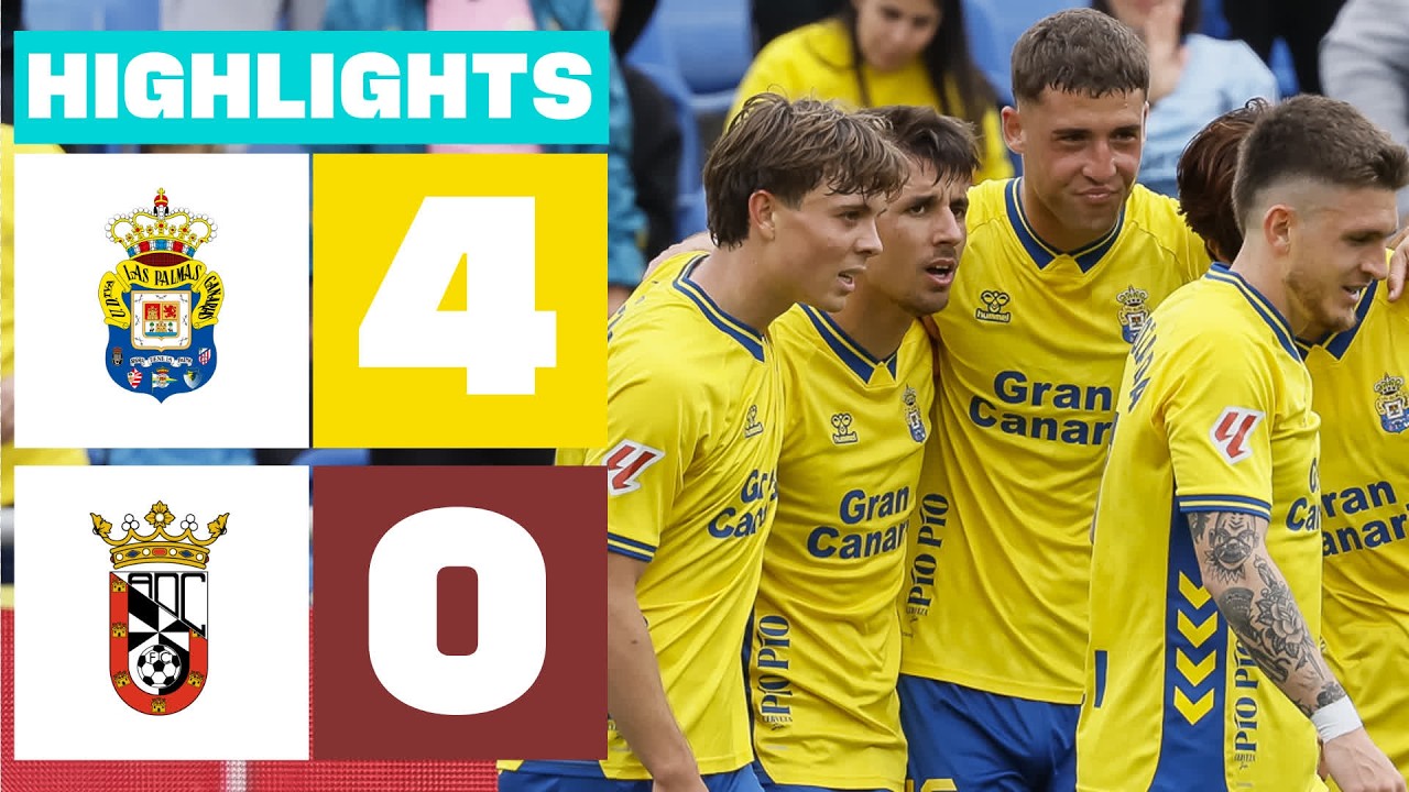 Las Palmas vs AD Ceuta Highlights