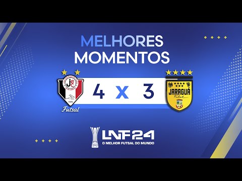 LNF 2024 - MELHORES MOMENTOS - Joinville 4 X 3 Jaraguá