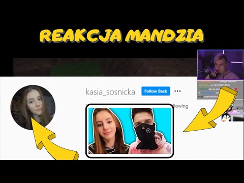 @Mandzio ogląda film ZEBO PL - NOWA DZIEWCZYNA KAMUSIA ( REAKCJA MANDZIA )