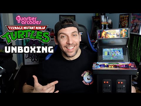Teenage Mutant Ninja Turtles Quarter Arcades Unboxing | Sub-Par Unboxings