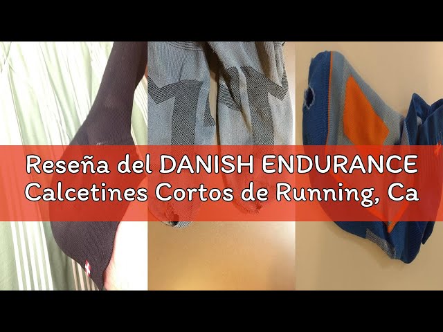 Vídeo relacionado con DANISH ENDURANCE Calcetines Deporte Tenis Unisex, 3 o 6 Pack, Multicolor: 1 x Rayas Rojas/Azules, 1 x Blanco, 1 x Rayas Verdes/Amarillas, 39-42