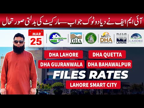 Major Market Shift! IMF’s Statement & Its Impact on DHA Files & Lahore Smart City