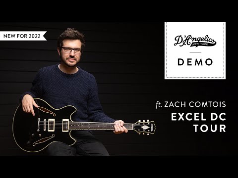 D'Angelico Excel DC Tour Collection 2023 - Present - Slate Blue image 5