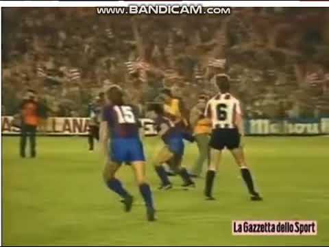 FC Barcelona v/s A. Bilbao fight ft. Maradona