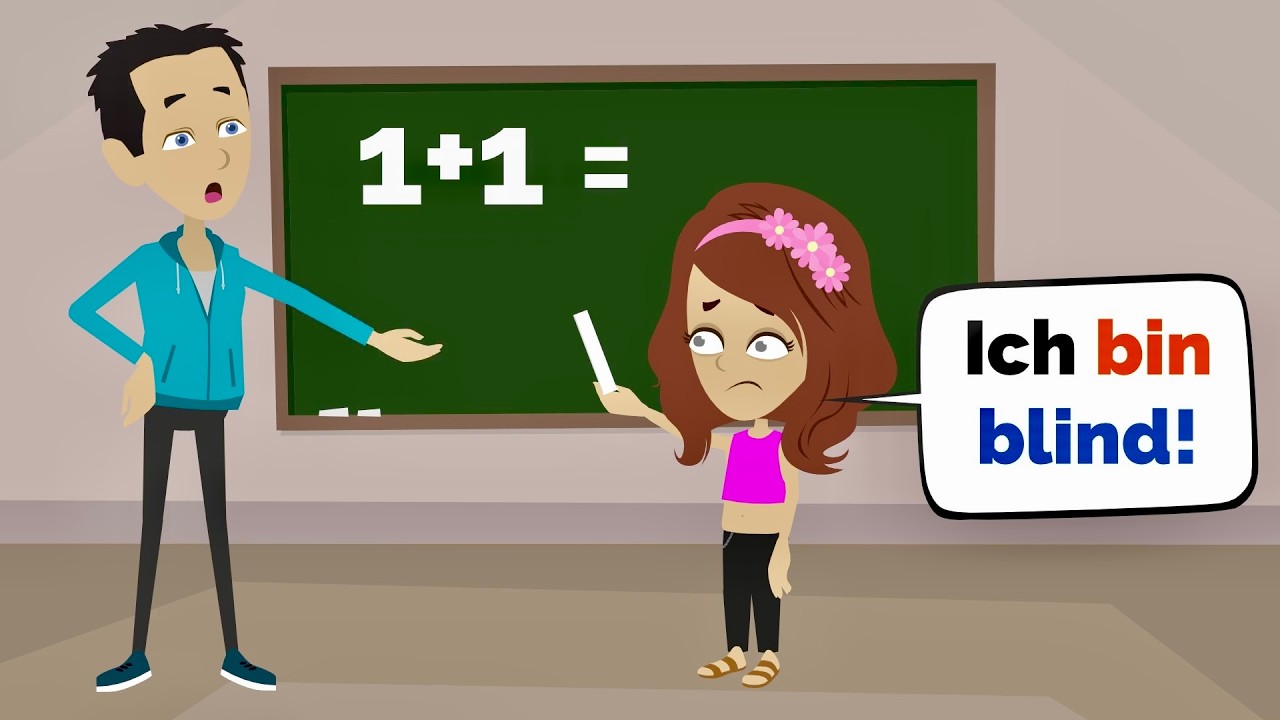 Mia geht BLIND in die SCHULE!
