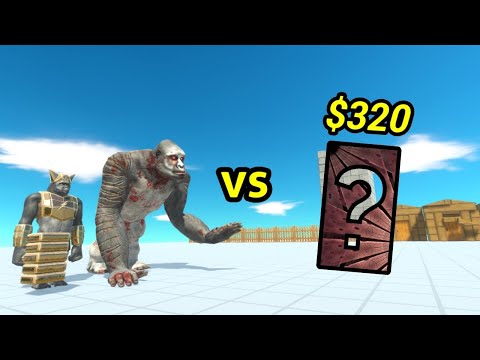 Ghor hammer & old goro vs random team same price animal revolt battle simulator