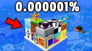 I Broke Minecraft’s RAREST World Records!