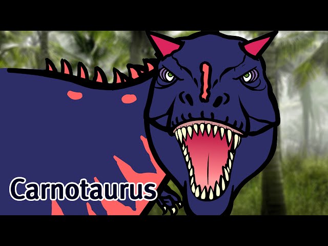 Videouttalande av carnotaurus Engelska