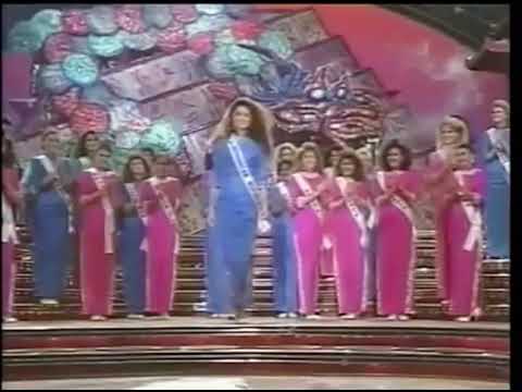 Patricia Jiménez - Miss Universe 1988 - Dominican Republic - Top 10 Announcement