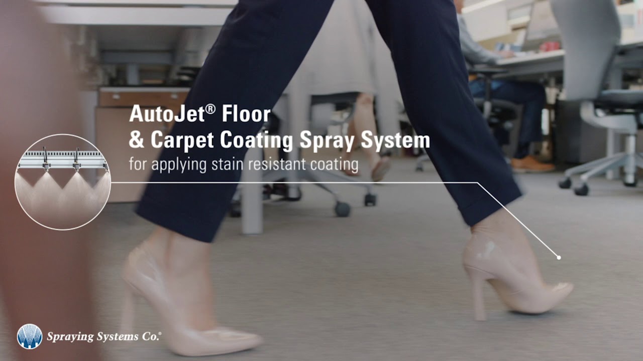 Demonstração de sistemas de pulverização industrial Spraying Systems Co.