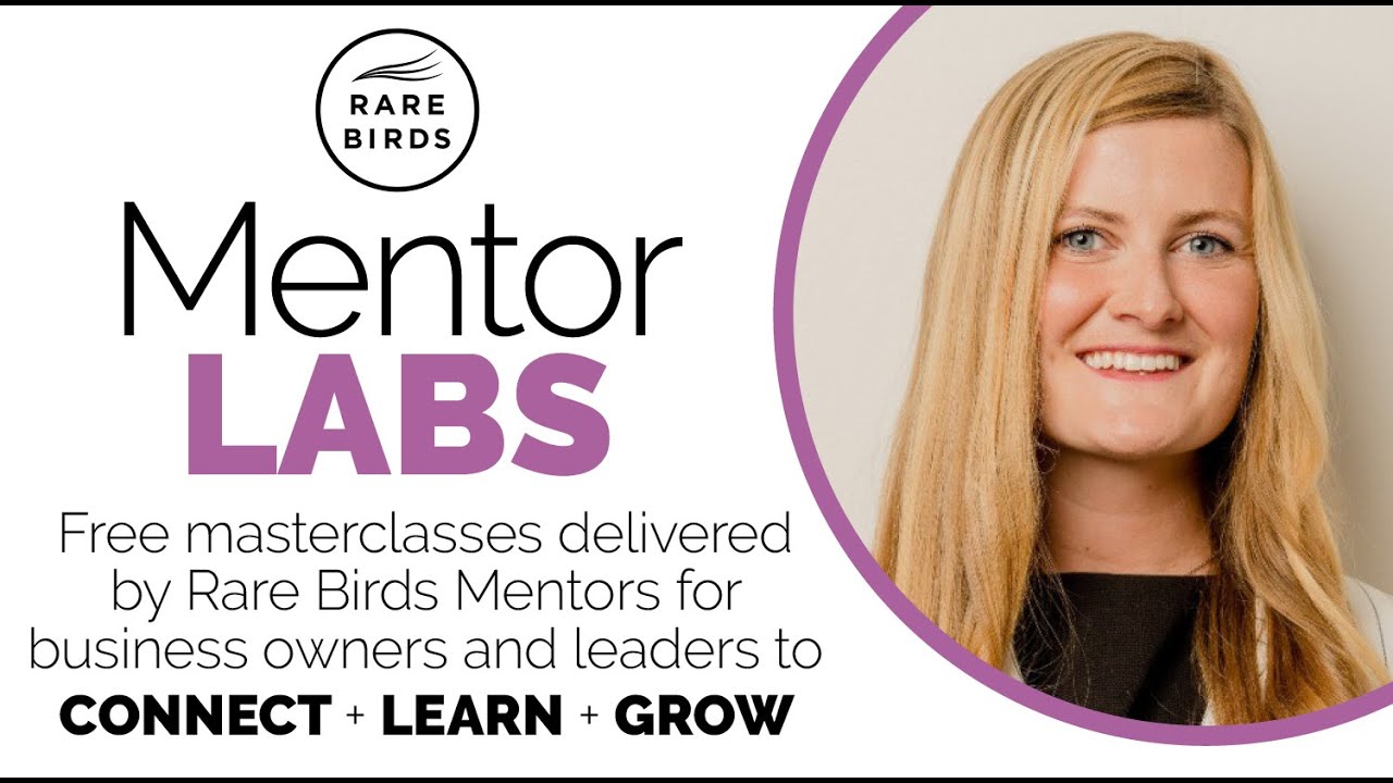 Rare Birds webinar featuring Mia Bowyer on AI systems