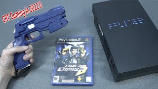 PS2 CRT Gaming in 2022 with Time Crisis 3 ! 😎