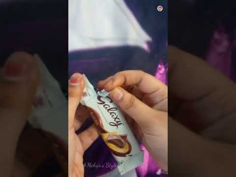 Galaxy Smooth Milk Chocolate 😋 Any Galaxy Lovers? ✨️ #meharstyle #shortsvideo #shorts #trending