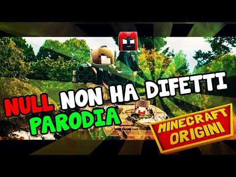 HO ANCHE DEI DIFETTI - Amedeo Preziosi, Riccardo Dose, Awed [PARODIA MINECRAFT ORIGINI]