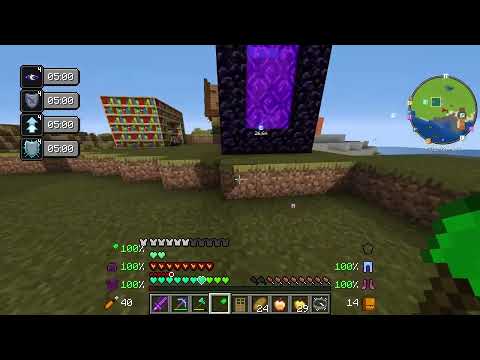 Sezon 12 Minecraft Modlu Survival Sezon Finali - Beni Ölümsüz Yapan Zırhla Ölmeyi Başardım