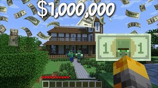 Minecraft MARK AND MARIE THE FRIENDLY ZOMBIE SELL THEIR HOUSE !! Minecraft