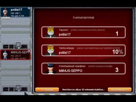 Jalmari pelit - Poliisi17 vs. miinus-seppo!