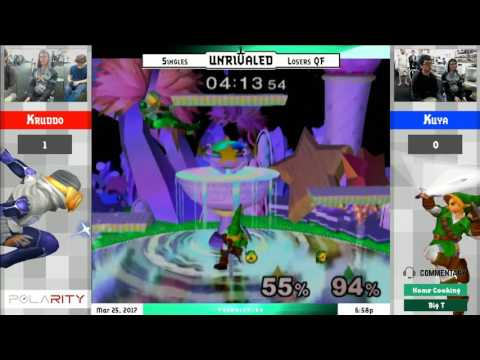 Unrivaled 6 Melee - Kuya (Link) vs Kruddo (Sheik) - Losers Quarters