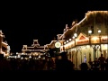 Walking Down Main Street USA At Night Park Closing Walt Disney World