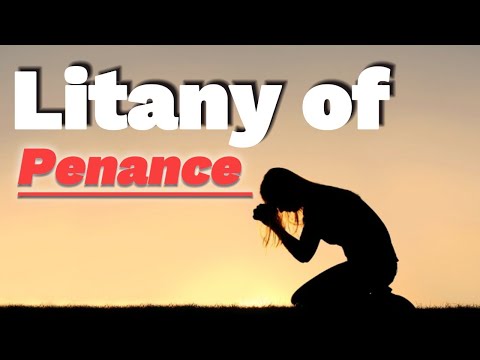Litany Of Penance | Christian Prayer