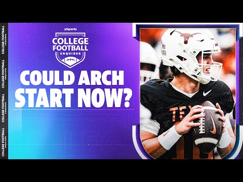 Should there be an Arch Manning vs Quinn Ewers QB battle at Texas? | Yahoo Sports