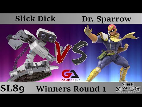 SmashLAN'd 89 - Winners Round 1: MEAT | Slick Dick (ROB) vs Dr. Sparrow (C Falcon)