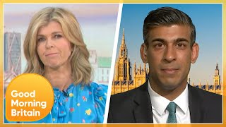 Kate Questions Rishi Sunak On Timing Of £15 Billion Support Package, a Day After Gray's Report | GMB