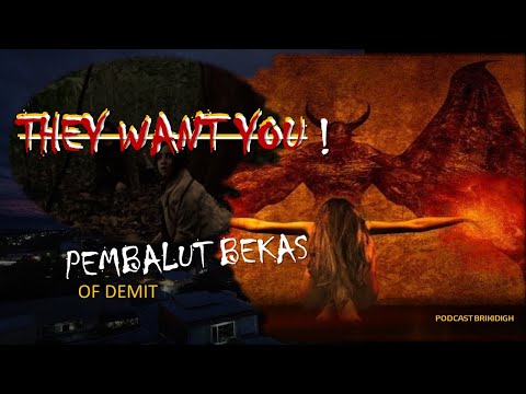 Penampakan Demit PEMBALUT BEKAS ABG