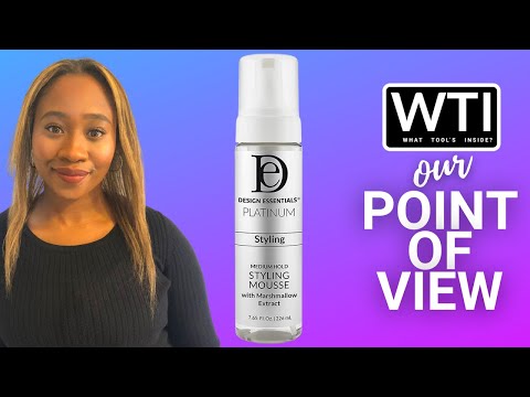 Design Essentials Styling Mousse - WTI product video review