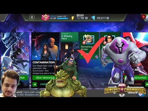 VARIANT CONTAMINATION CH 1.1 (Something Amiss) | MARVEL CONTEST OF CHAMPIONS IN HINDI |