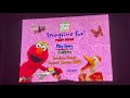 Elmo S World SPRINGTIME FUN DVD Menu Walkthrough