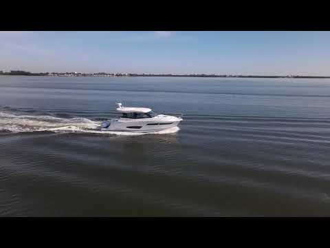 Regal 38 XO - DRONE Footage and Running video - Helm Master DEMO