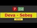 DN 7 E 68 Deva Orăştie Sebeş Aug 5 2016