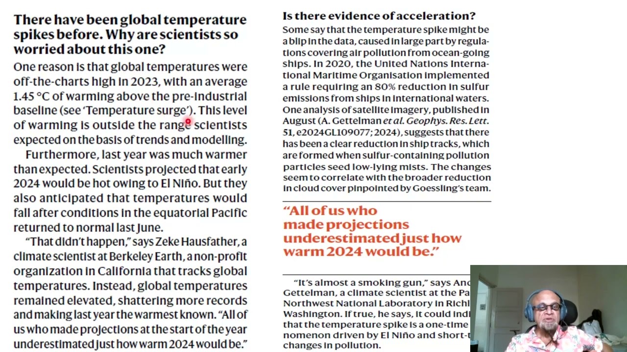 50 - Is Global Warming Accelerating now? What can be done to Slow it Down?