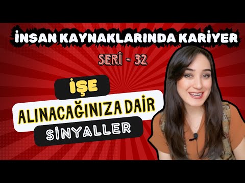 İŞE ALINACAK MISINIZ ? | Mülakat | İş Görüşmesi | Özgeçmiş | İnsan Kaynakları | Biz Sizi Arar mıyız?