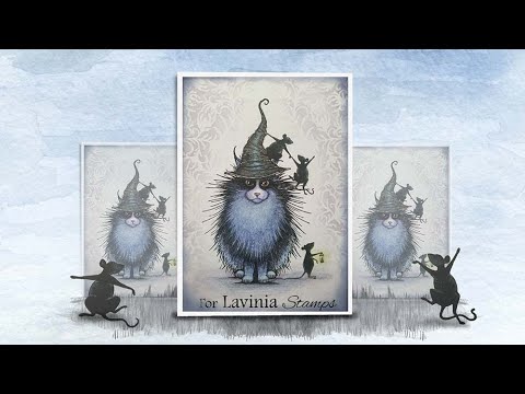 Noof and Her Friends by Eleana Evans - A Lavinia Stamps Tutorial
