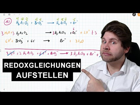 Correctly formulating redox equations (general) - Chemistry 2021 - Abitur - Training