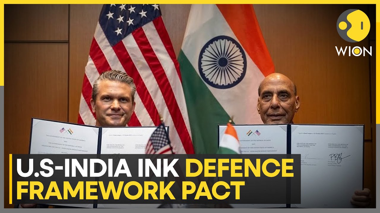 India-US Ties: Rajnath Singh & Pete Hegseth Sign 10-Year Defence Pact In Kuala Lumpur | WION