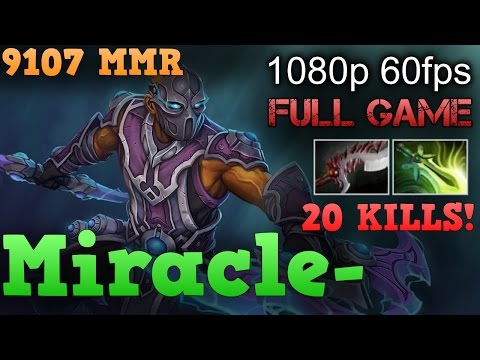 Miracle- Anti-Mage: How to play Anti-Mage Dota 2. Full game.