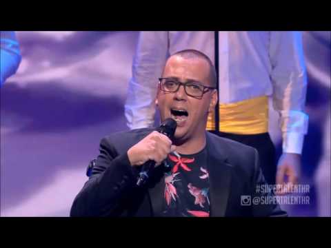 Erik Balija  & klapa Brnistra   Mirno spavaj Ružo moja   Super talent finale