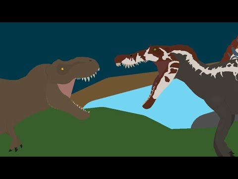 Spinosaurus VS Rexy