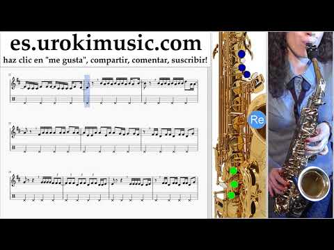 Como Tocar Saxofon (tenor) Luis Fonsi, Demi Lovato - Échame La Culpa Tablatura Parte#2 um-ih927