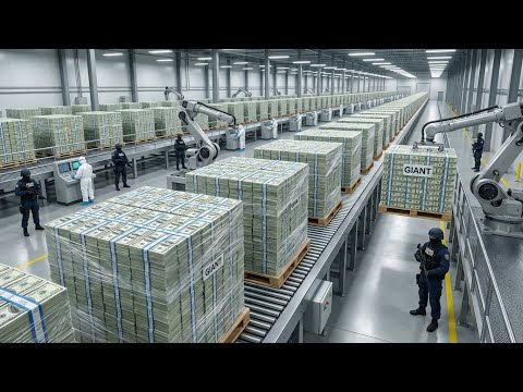 Inside the US Money Factory: How the $100 Bill is Made