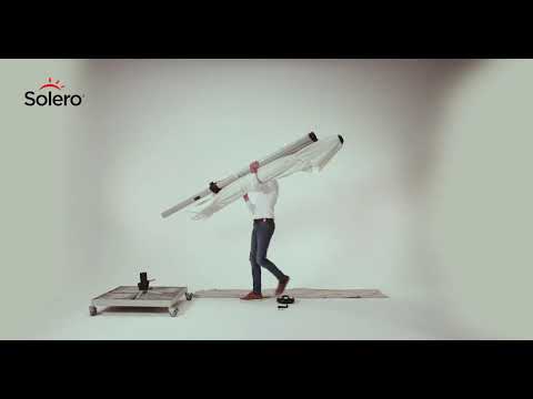How to install the Solero® Laterna Pro parasol